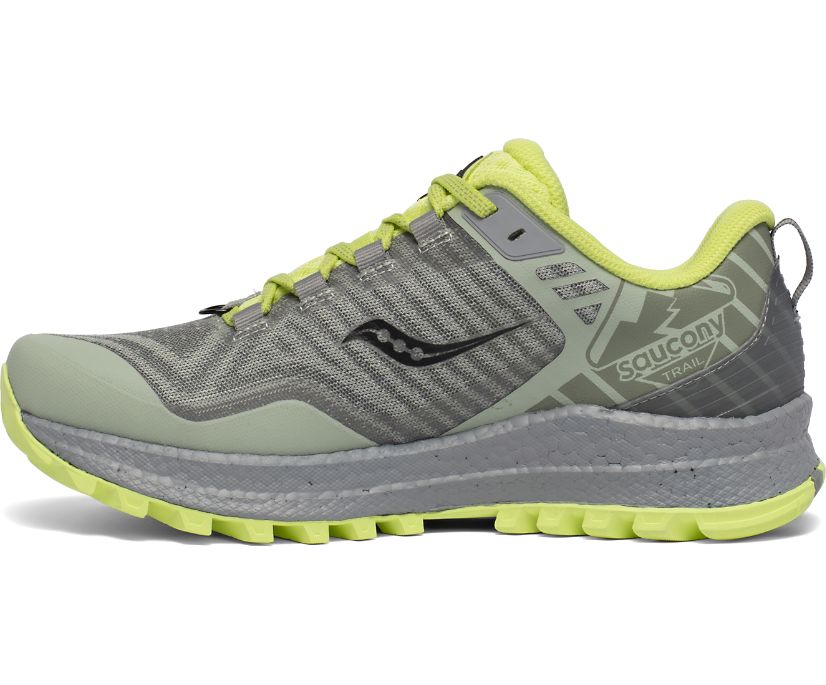 Women's Saucony Xodus 11 Trail Running Shoes Light Green | Singapore 237EBCX